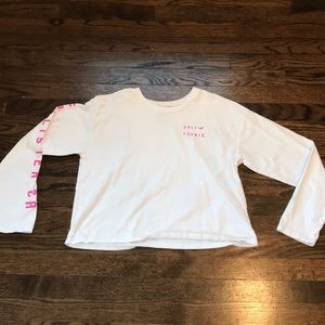 White long sleeved Hollister too